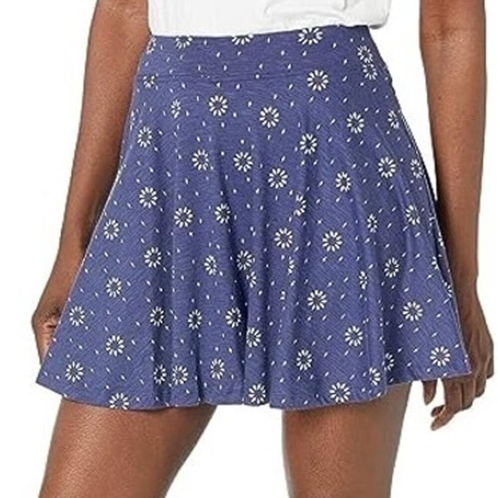 Toad&Co Blue Floral Skort